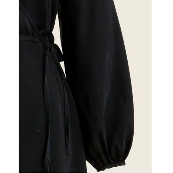 J. Crew drapey wrap mini dress - Picture 3 of 7